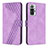 Handytasche Stand Schutzhülle Flip Leder Hülle H04X für Xiaomi Redmi Note 10 Pro 4G Violett