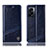 Handytasche Stand Schutzhülle Flip Leder Hülle H05P für Oppo A77 5G Blau