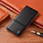 Handytasche Stand Schutzhülle Flip Leder Hülle H05P für Sony Xperia 5 III Schwarz