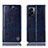 Handytasche Stand Schutzhülle Flip Leder Hülle H06P für OnePlus Nord N300 5G Blau