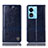 Handytasche Stand Schutzhülle Flip Leder Hülle H06P für Oppo A1x 5G Blau