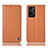 Handytasche Stand Schutzhülle Flip Leder Hülle H07P für Oppo A36 Orange