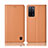 Handytasche Stand Schutzhülle Flip Leder Hülle H07P für Oppo A53s 5G Orange