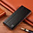 Handytasche Stand Schutzhülle Flip Leder Hülle H07P für Sony Xperia 10 III Schwarz