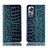 Handytasche Stand Schutzhülle Flip Leder Hülle H08P für Xiaomi Mi 12 Pro 5G Blau