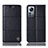 Handytasche Stand Schutzhülle Flip Leder Hülle H09P für Xiaomi Mi 12X 5G Schwarz