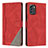 Handytasche Stand Schutzhülle Flip Leder Hülle H09X für Nokia G60 5G Rot