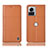 Handytasche Stand Schutzhülle Flip Leder Hülle H10P für Motorola Moto Edge X30 Pro 5G Orange