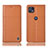 Handytasche Stand Schutzhülle Flip Leder Hülle H10P für Motorola Moto G50 5G Orange