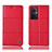 Handytasche Stand Schutzhülle Flip Leder Hülle H10P für Oppo F21 Pro 5G Rot
