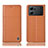 Handytasche Stand Schutzhülle Flip Leder Hülle H10P für Oppo K10 5G Orange