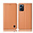 Handytasche Stand Schutzhülle Flip Leder Hülle H10P für Oppo Reno7 5G Orange