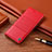 Handytasche Stand Schutzhülle Flip Leder Hülle H11P für Huawei Honor 100 Pro 5G Rot