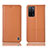 Handytasche Stand Schutzhülle Flip Leder Hülle H11P für Oppo A53s 5G Orange