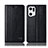 Handytasche Stand Schutzhülle Flip Leder Hülle H11P für Oppo Find X5 5G