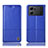Handytasche Stand Schutzhülle Flip Leder Hülle H11P für Oppo K10 5G Blau