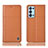 Handytasche Stand Schutzhülle Flip Leder Hülle H11P für Oppo Reno6 Pro+ Plus 5G Orange