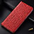 Handytasche Stand Schutzhülle Flip Leder Hülle H15P für Samsung Galaxy M01 Rot