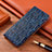Handytasche Stand Schutzhülle Flip Leder Hülle H17P für HTC Desire 22 Pro 5G Blau