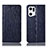 Handytasche Stand Schutzhülle Flip Leder Hülle H18P für Oppo Find X5 5G