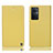 Handytasche Stand Schutzhülle Flip Leder Hülle H21P für Oppo F21 Pro 5G Gelb