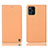 Handytasche Stand Schutzhülle Flip Leder Hülle H21P für Oppo Find X3 5G Orange