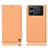 Handytasche Stand Schutzhülle Flip Leder Hülle H21P für Oppo K10 5G Orange