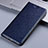 Handytasche Stand Schutzhülle Flip Leder Hülle H22P für Samsung Galaxy A13 5G Blau
