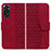 Handytasche Stand Schutzhülle Flip Leder Hülle HF1 für Xiaomi Redmi Note 11 4G (2022) Rot