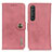 Handytasche Stand Schutzhülle Flip Leder Hülle K02Z für Sony Xperia 1 III Rosa