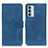 Handytasche Stand Schutzhülle Flip Leder Hülle K03Z für Samsung Galaxy F13 4G Blau