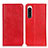 Handytasche Stand Schutzhülle Flip Leder Hülle K03Z für Sony Xperia 5 IV Rot