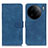 Handytasche Stand Schutzhülle Flip Leder Hülle K03Z für Vivo X90 Pro 5G Blau