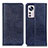 Handytasche Stand Schutzhülle Flip Leder Hülle K03Z für Xiaomi Mi 12S Pro 5G Blau