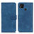 Handytasche Stand Schutzhülle Flip Leder Hülle K03Z für Xiaomi POCO C3 Blau