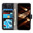 Handytasche Stand Schutzhülle Flip Leder Hülle K04Z für HTC Desire 22 Pro 5G