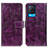 Handytasche Stand Schutzhülle Flip Leder Hülle K04Z für Oppo A54 4G Violett