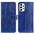 Handytasche Stand Schutzhülle Flip Leder Hülle K04Z für Samsung Galaxy A23 4G Blau