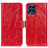 Handytasche Stand Schutzhülle Flip Leder Hülle K04Z für Samsung Galaxy M53 5G Rot