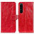 Handytasche Stand Schutzhülle Flip Leder Hülle K04Z für Sony Xperia 1 IV Rot
