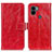Handytasche Stand Schutzhülle Flip Leder Hülle K04Z für Xiaomi Redmi A1 Plus Rot