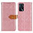 Handytasche Stand Schutzhülle Flip Leder Hülle K05Z für Oppo A16s Rosa
