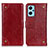 Handytasche Stand Schutzhülle Flip Leder Hülle K06Z für Oppo K10 4G Rot