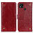 Handytasche Stand Schutzhülle Flip Leder Hülle K06Z für Xiaomi POCO C31 Rot