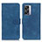 Handytasche Stand Schutzhülle Flip Leder Hülle K09Z für Oppo A57 5G Blau