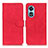 Handytasche Stand Schutzhülle Flip Leder Hülle K09Z für Oppo A58 5G Rot
