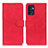 Handytasche Stand Schutzhülle Flip Leder Hülle K09Z für Oppo Reno7 5G Rot