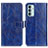 Handytasche Stand Schutzhülle Flip Leder Hülle KZ04 für Samsung Galaxy M23 5G Blau