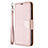 Handytasche Stand Schutzhülle Flip Leder Hülle L01 für Huawei Honor 9C Rosegold