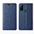 Handytasche Stand Schutzhülle Flip Leder Hülle L01 für Huawei Honor Play4T Blau